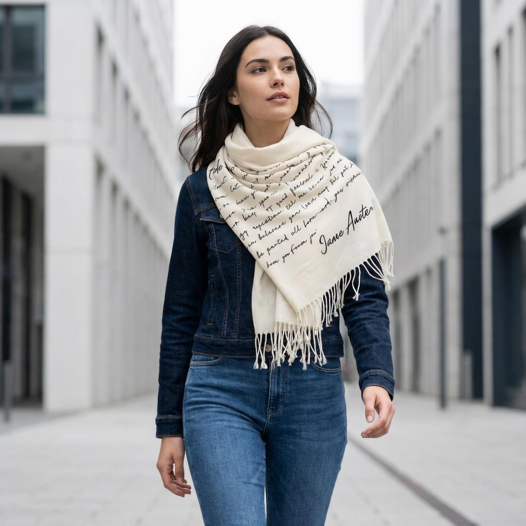 Handwritten Scarf