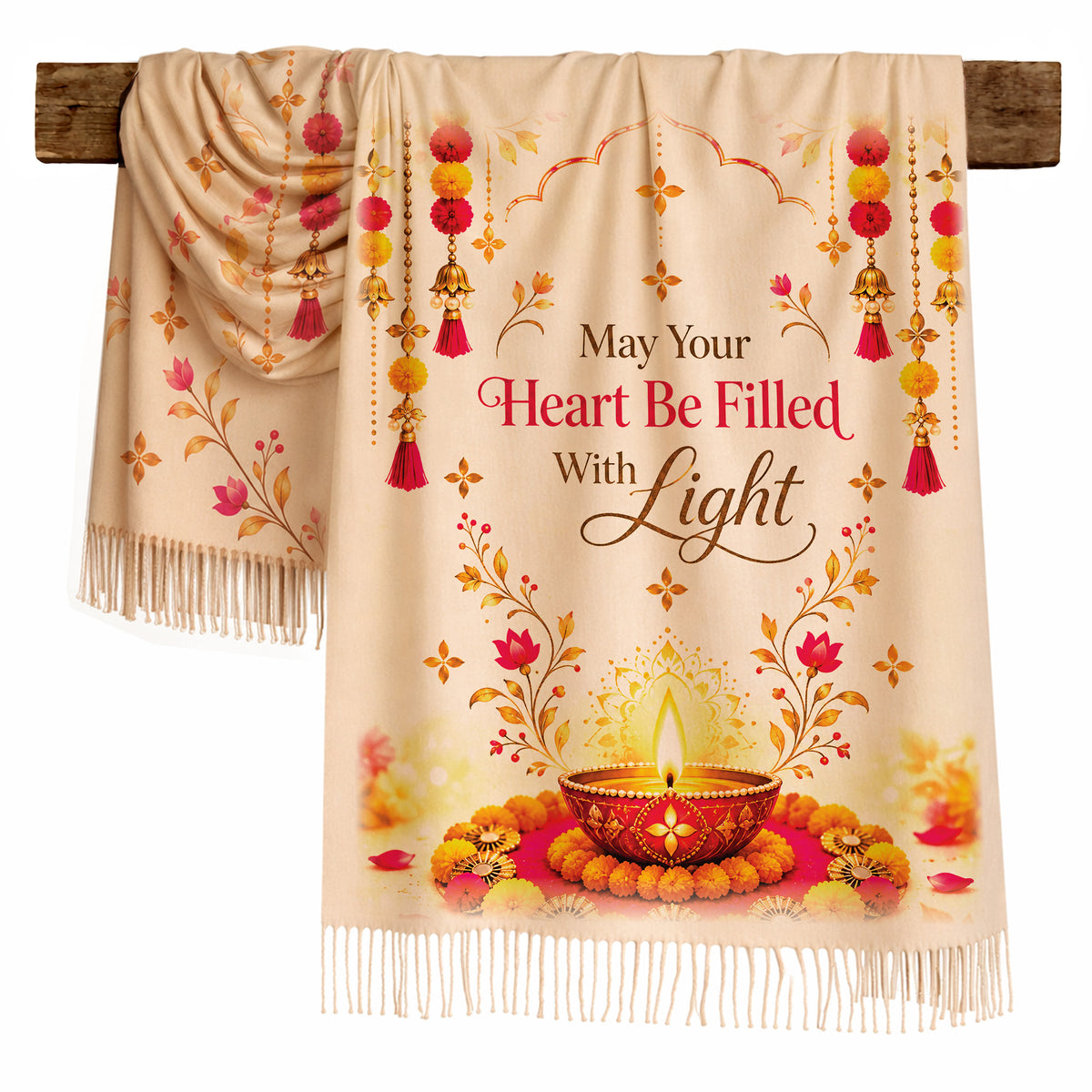 Diwali Filled With Light Scarf