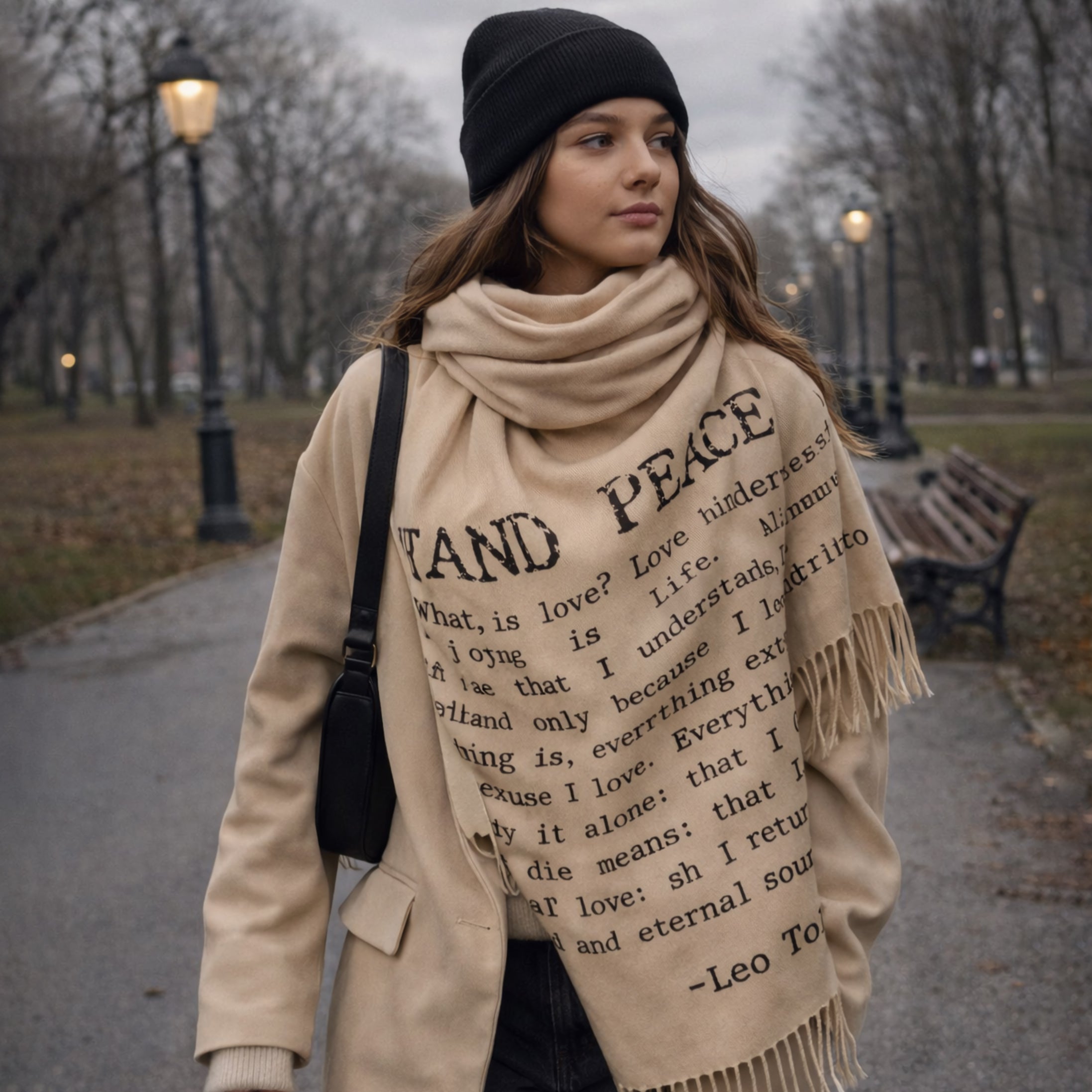 Vintage Typewriter Scarf