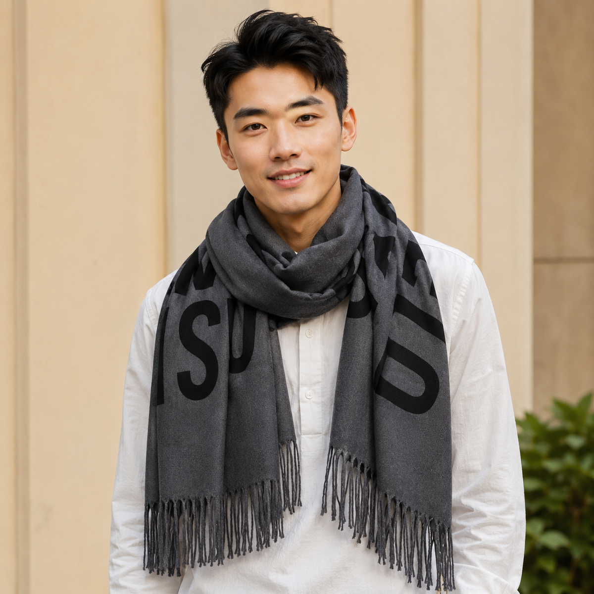 YOU MEAN THE WORLD TO ME - Scarf , Black Font
