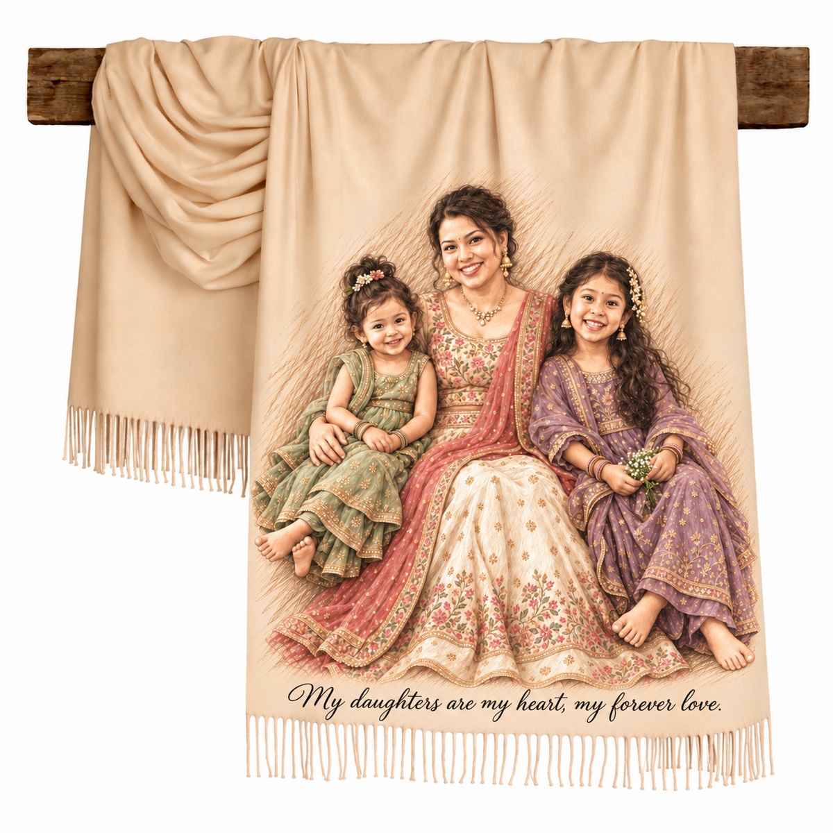 Photo Memory + Text Scarf