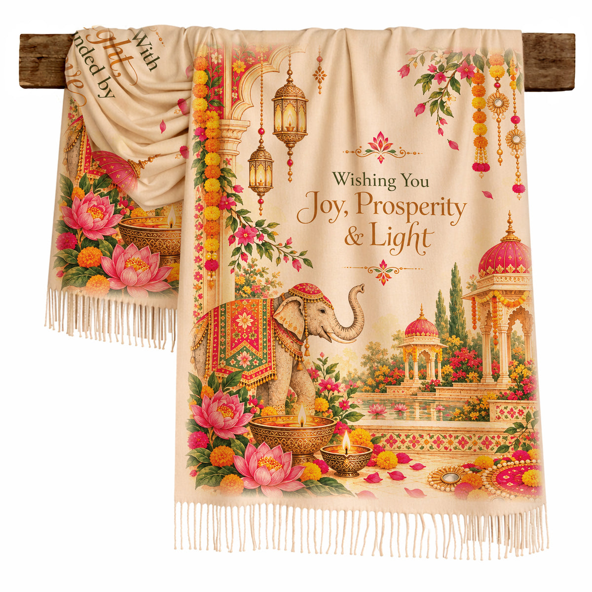 Diwali Joy, Prosperity, and Light Scarf