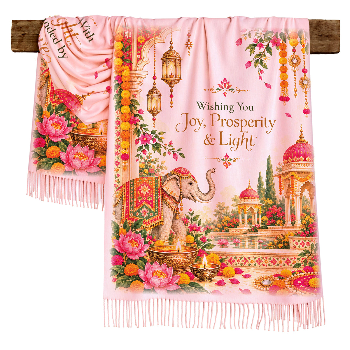 Diwali Joy, Prosperity, and Light Scarf