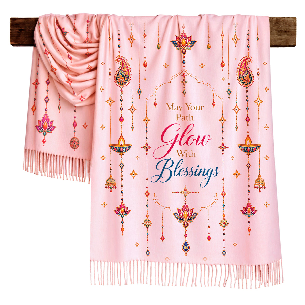 Diwali  Glow with Blessings Scarf
