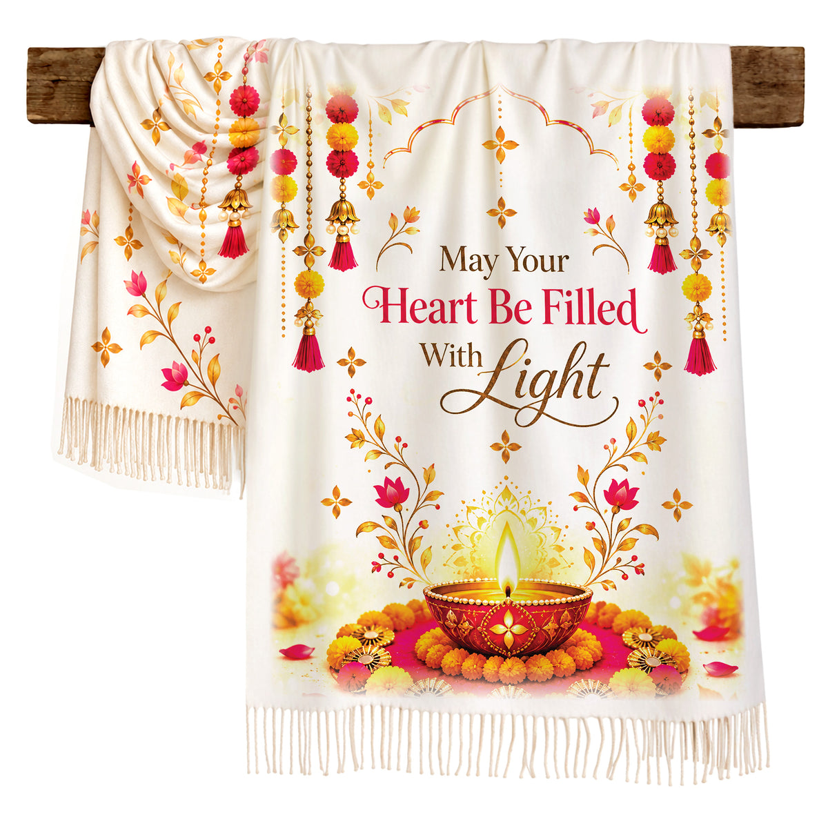 Diwali Filled With Light Scarf