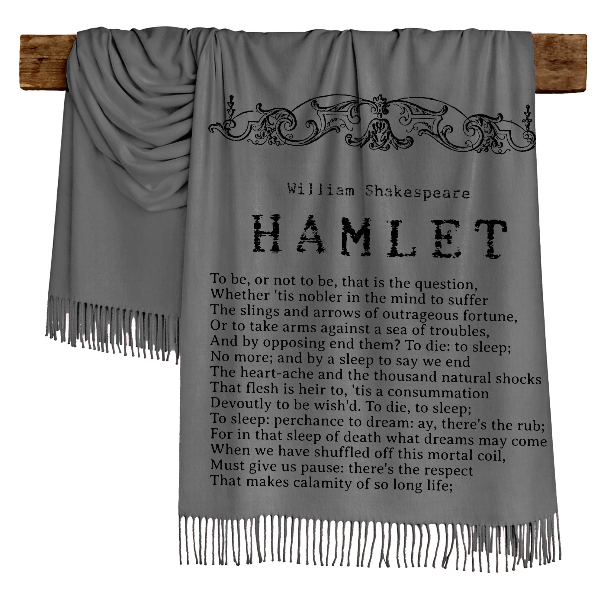 Hamlet Literary Scarf