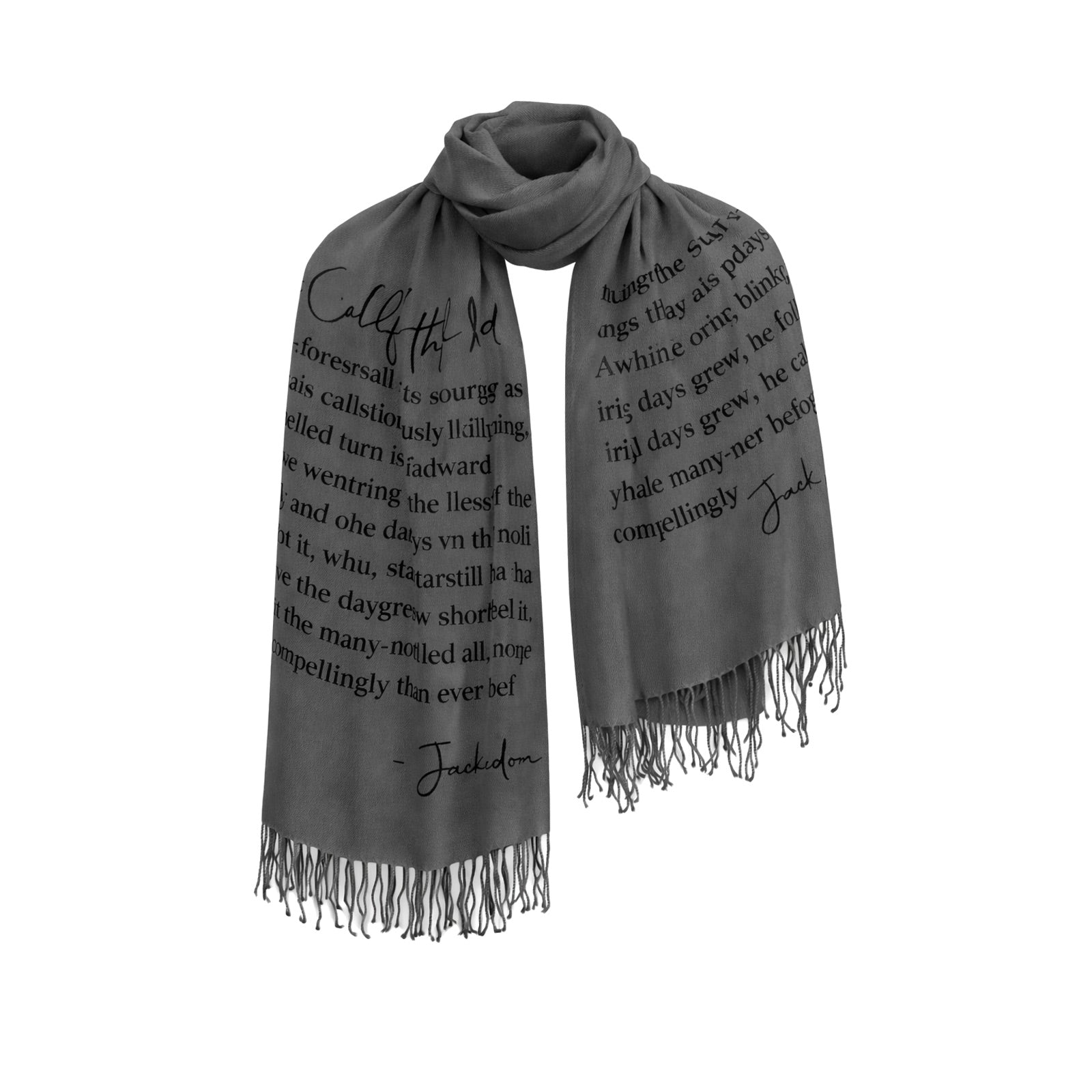 Letter Scarf