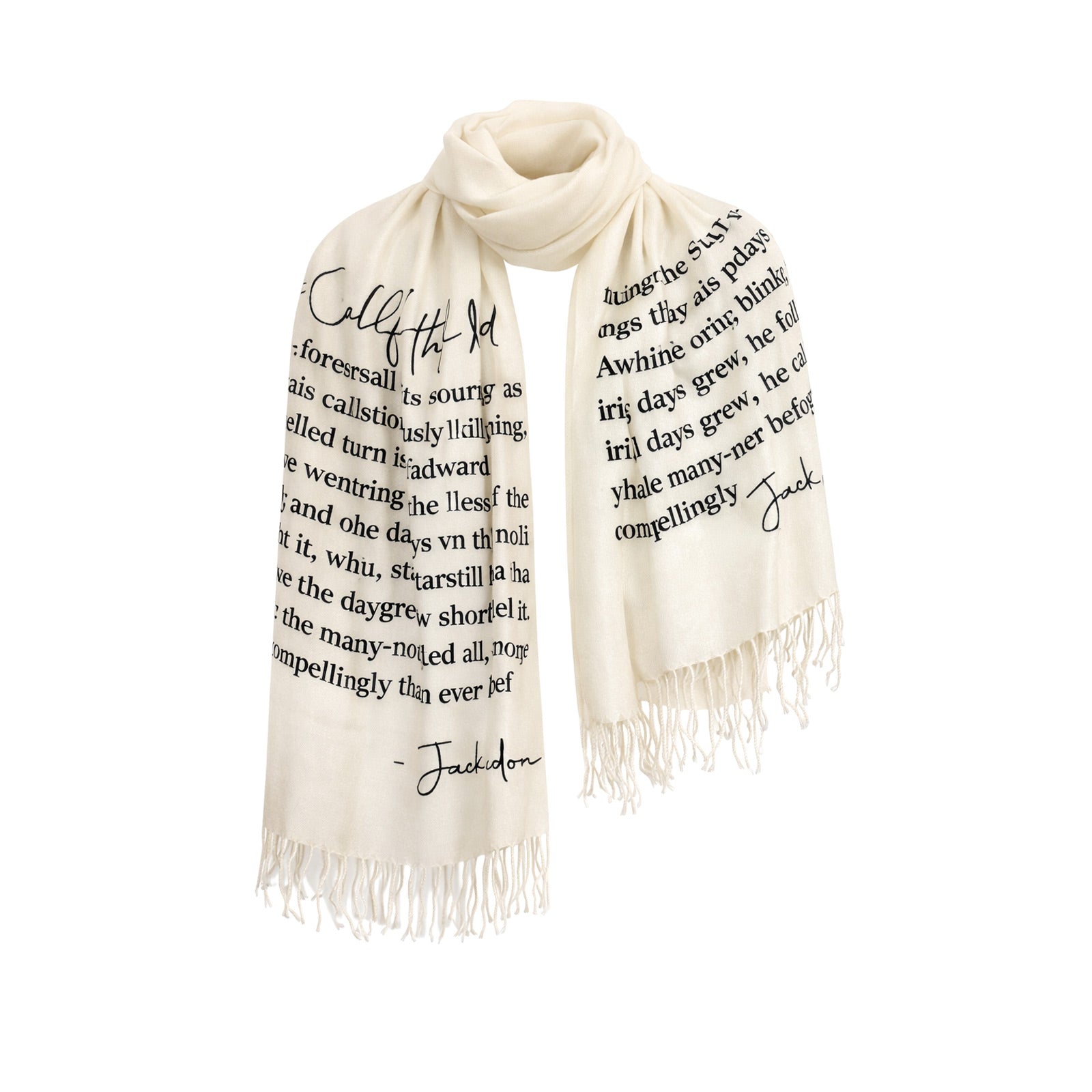 Letter Scarf