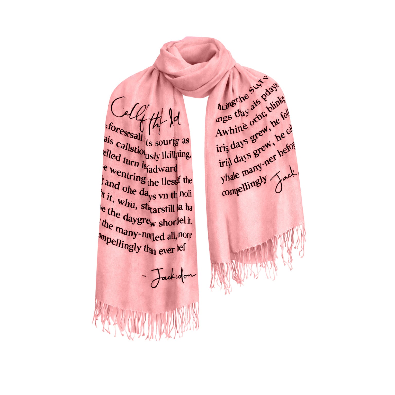 Letter Scarf