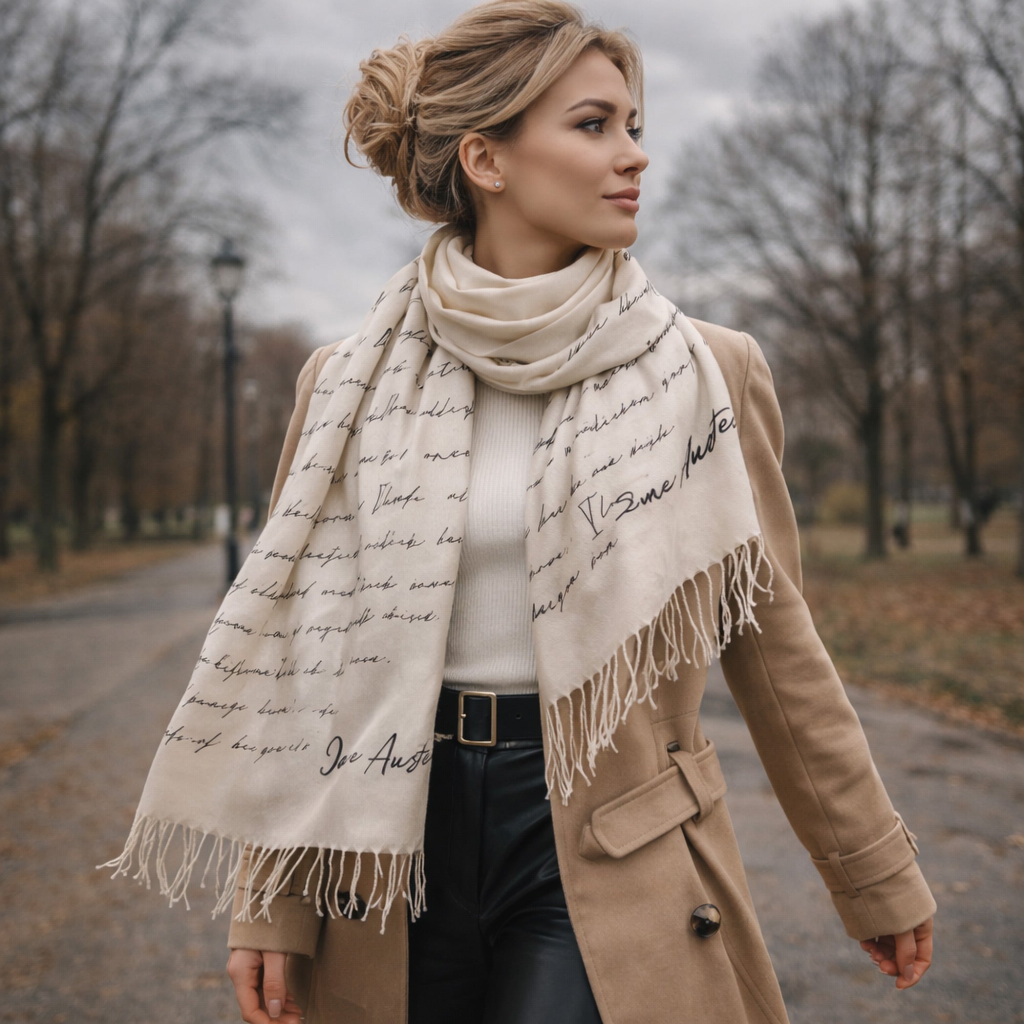 Handwritten Scarf