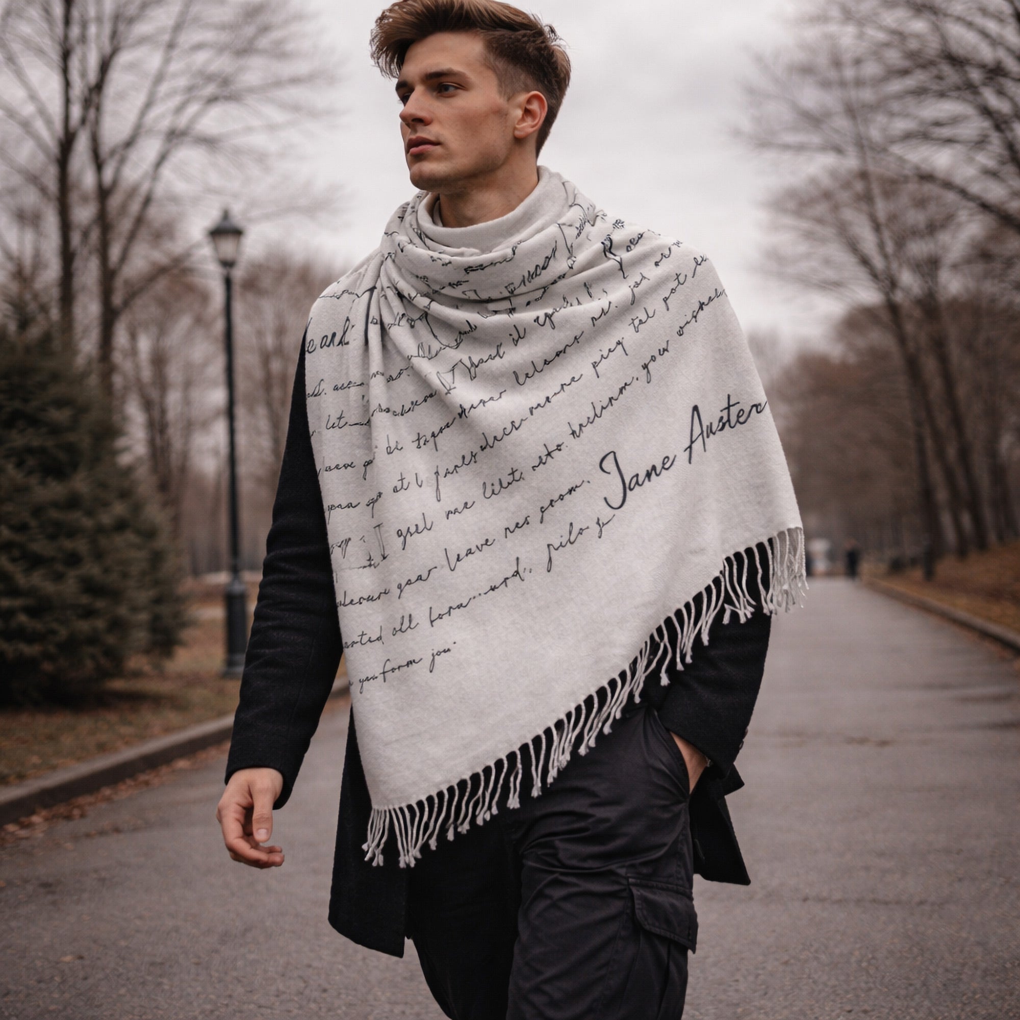 Handwritten Scarf