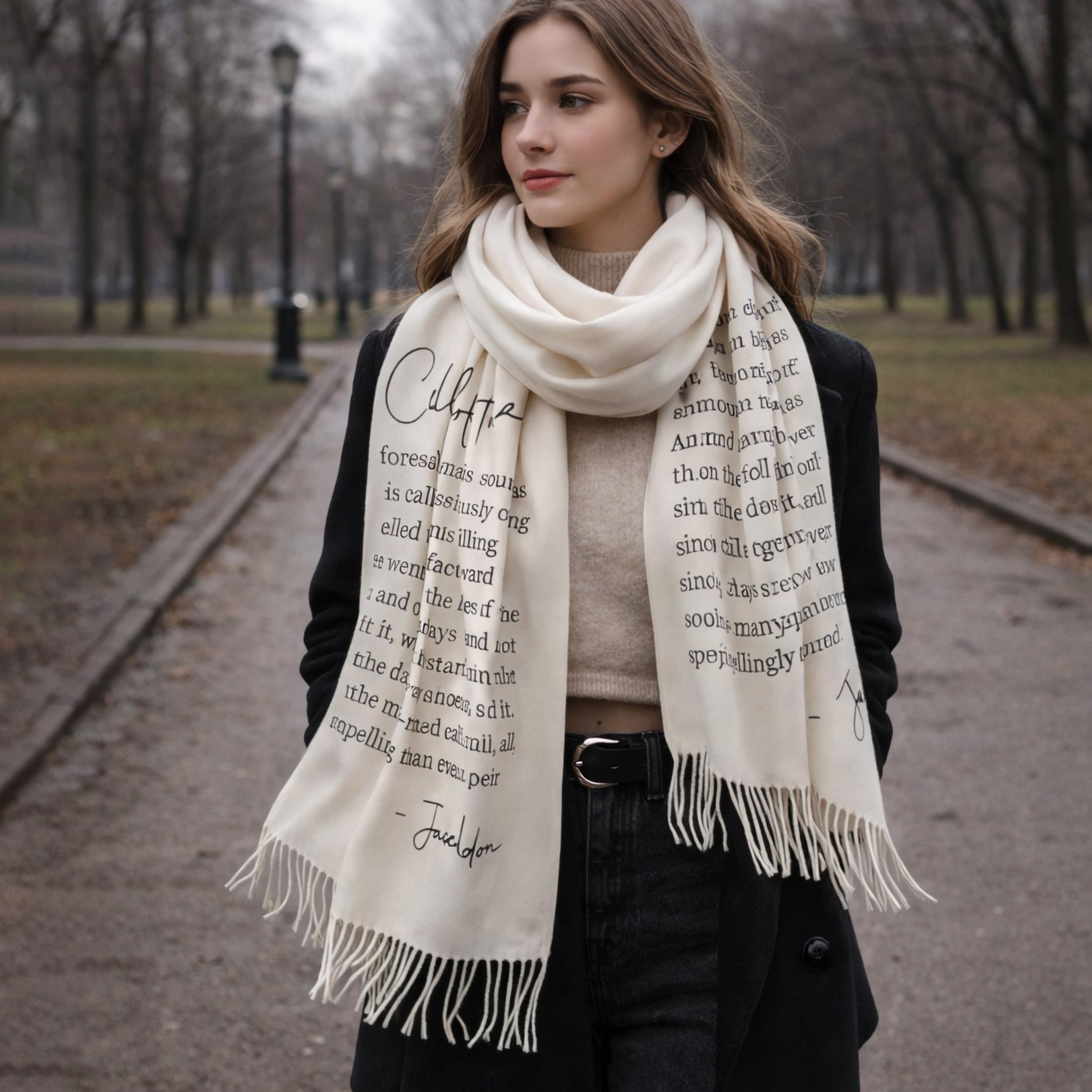 Letter Scarf