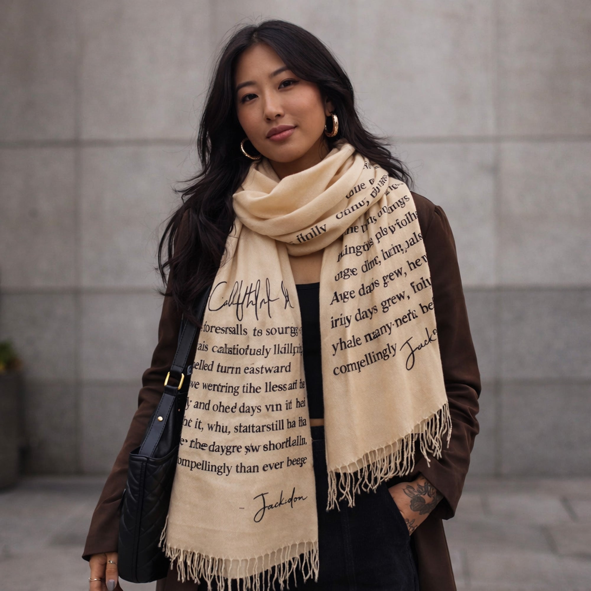 Letter Scarf