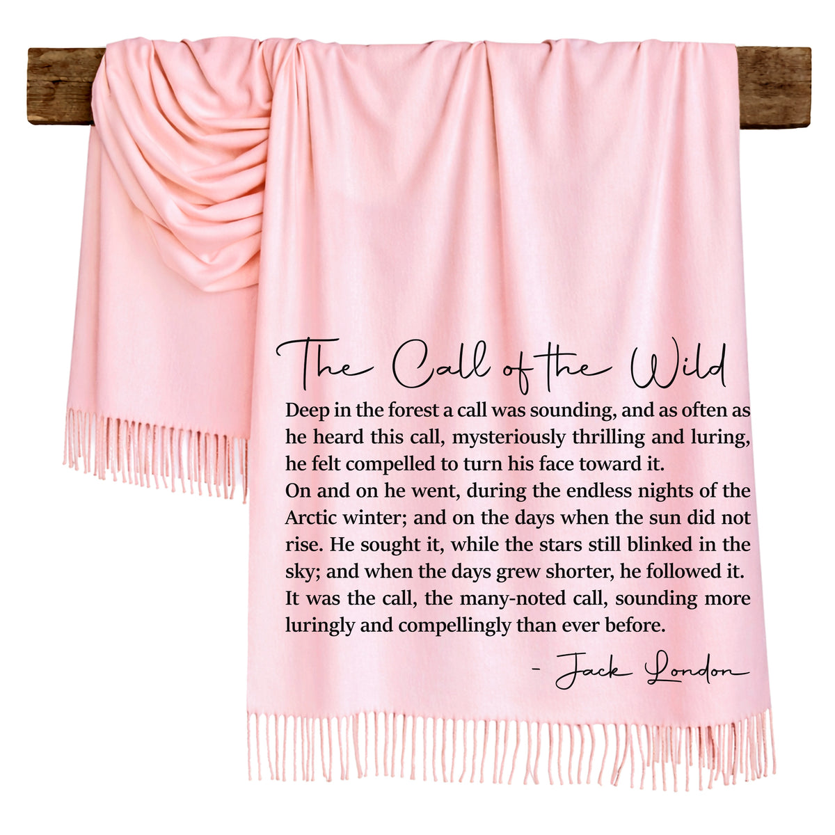 THE CALL OF THE WILD Literary Scarf
