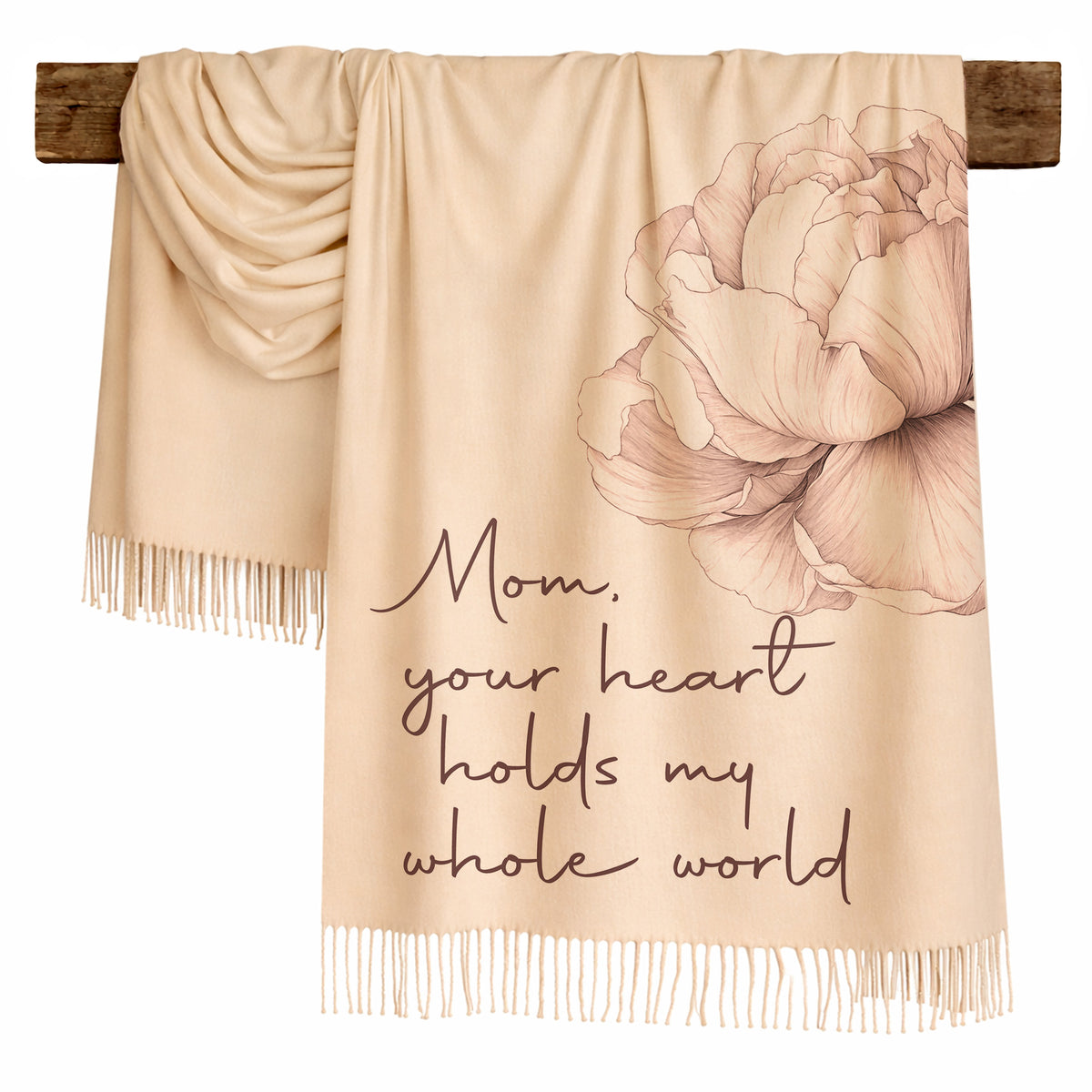 Forever Love Peony Scarf