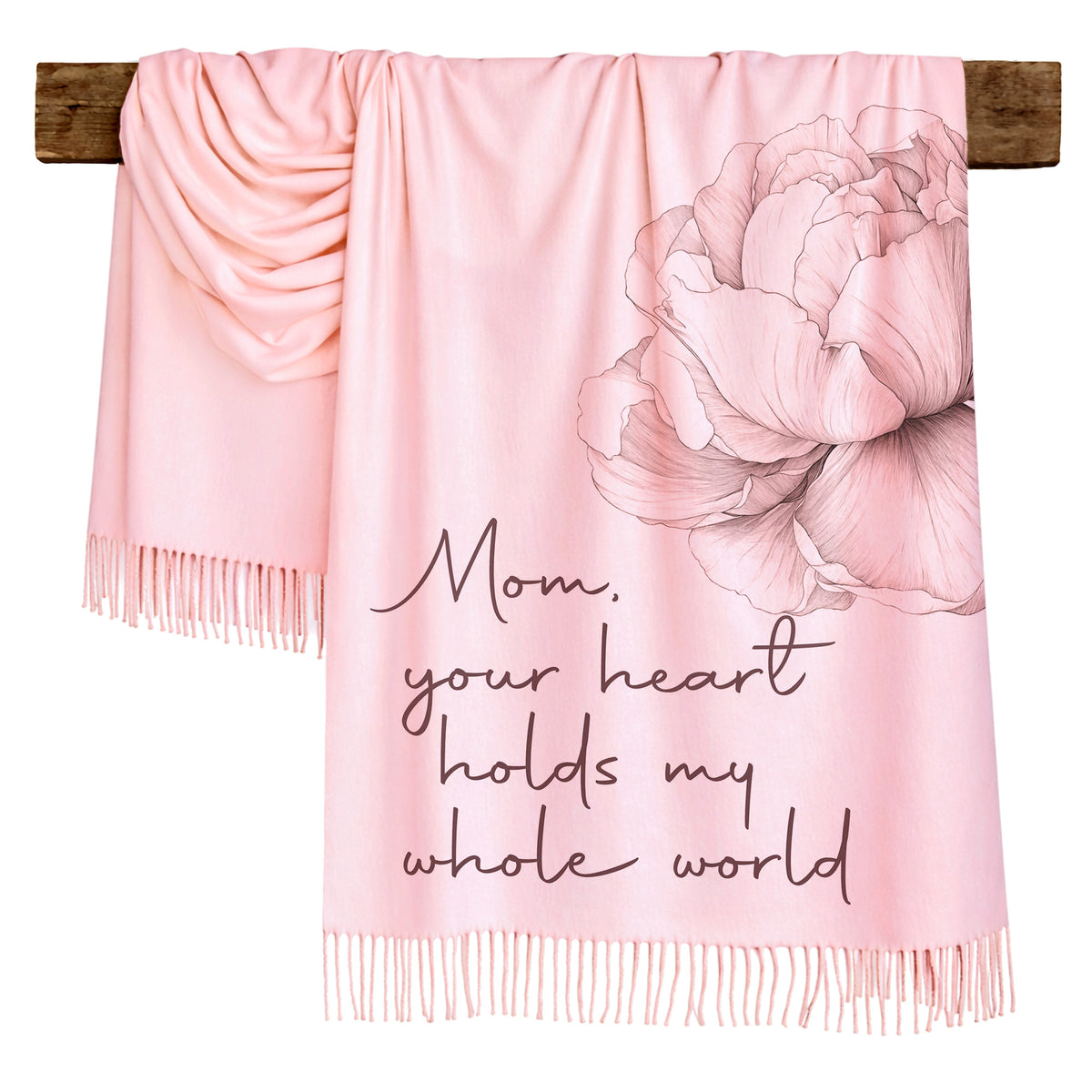 Forever Love Peony Scarf
