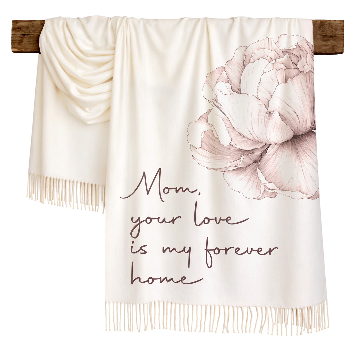 Forever Love Peony Scarf
