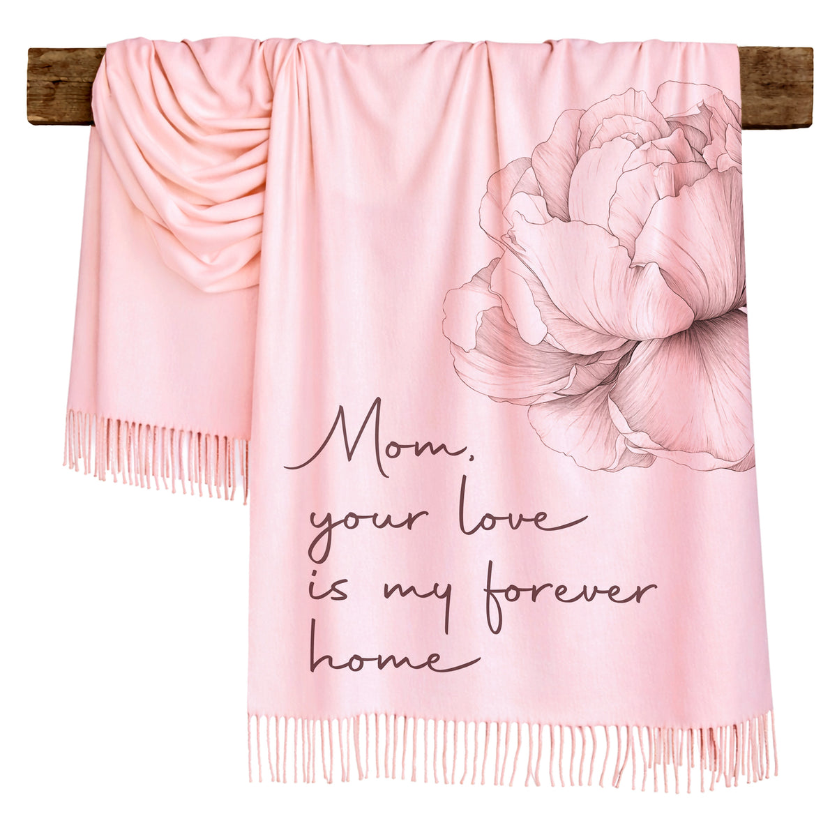 Forever Love Peony Scarf