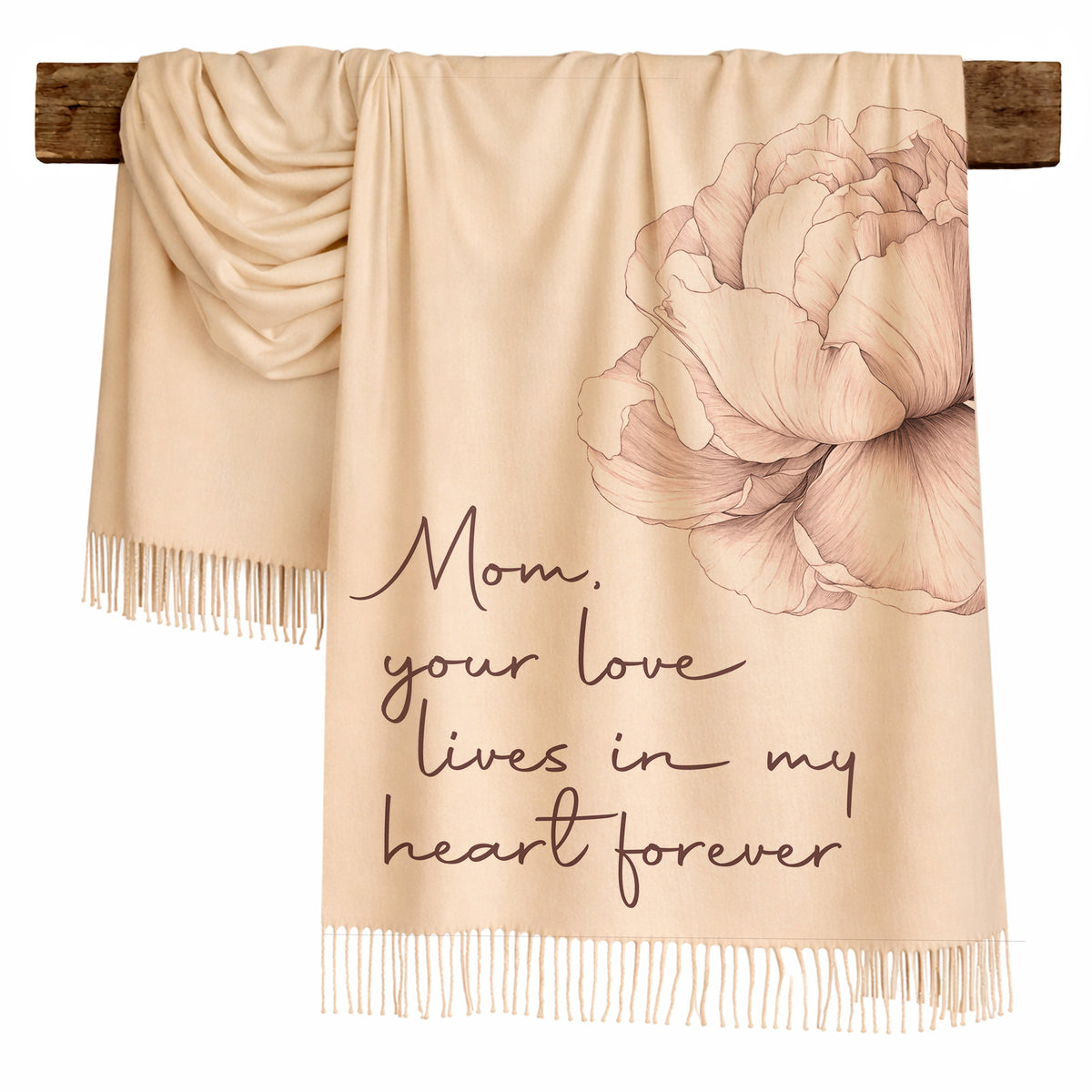 Forever Love Peony Scarf