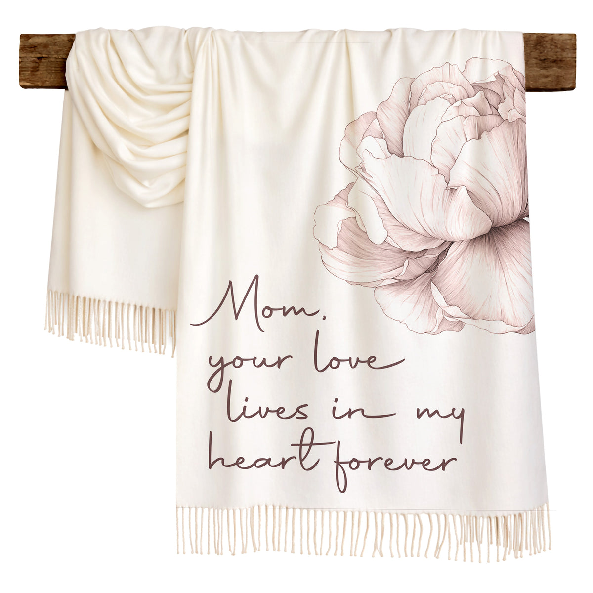 Forever Love Peony Scarf