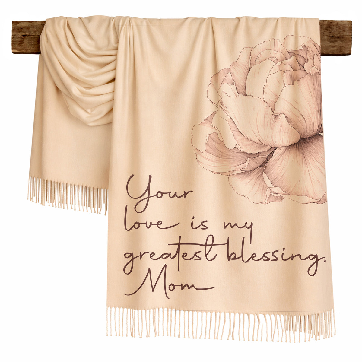 Forever Love Peony Scarf