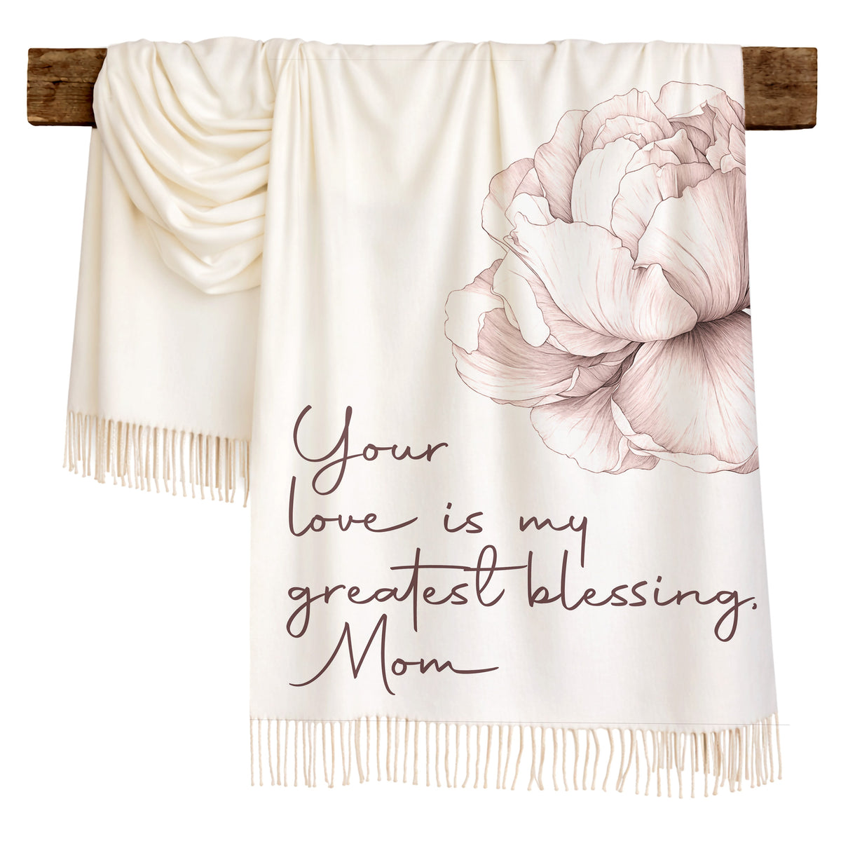 Forever Love Peony Scarf