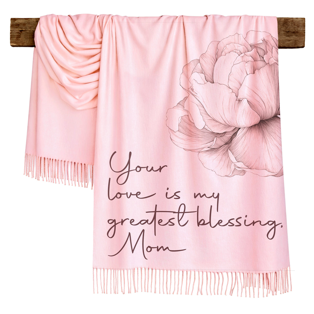 Forever Love Peony Scarf