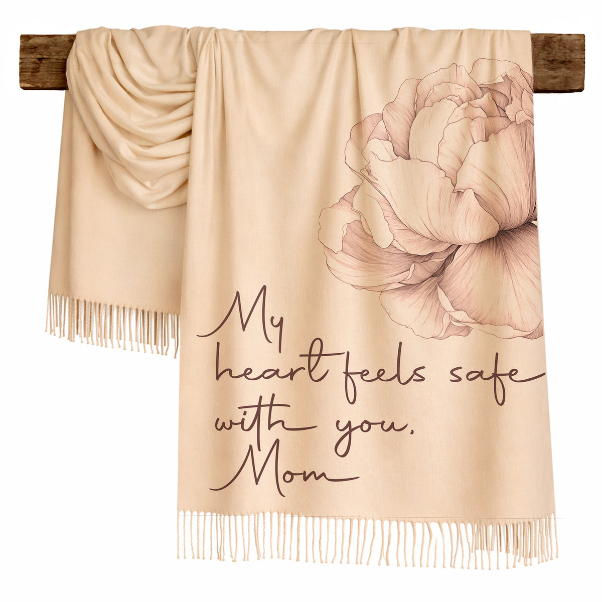 Forever Love Peony Scarf