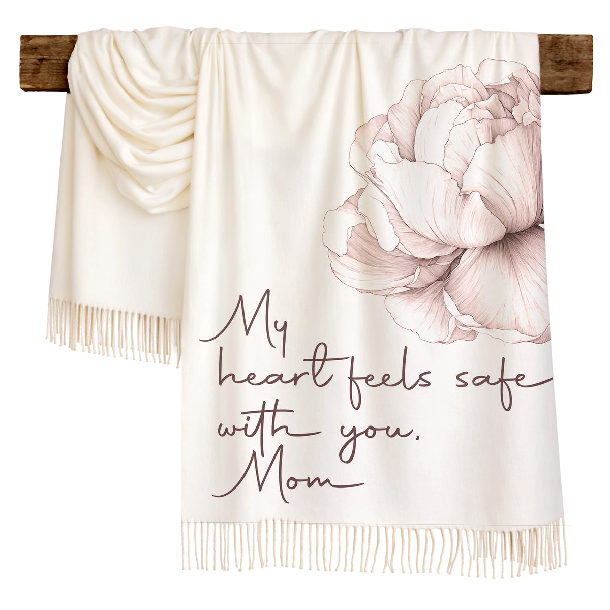 Forever Love Peony Scarf