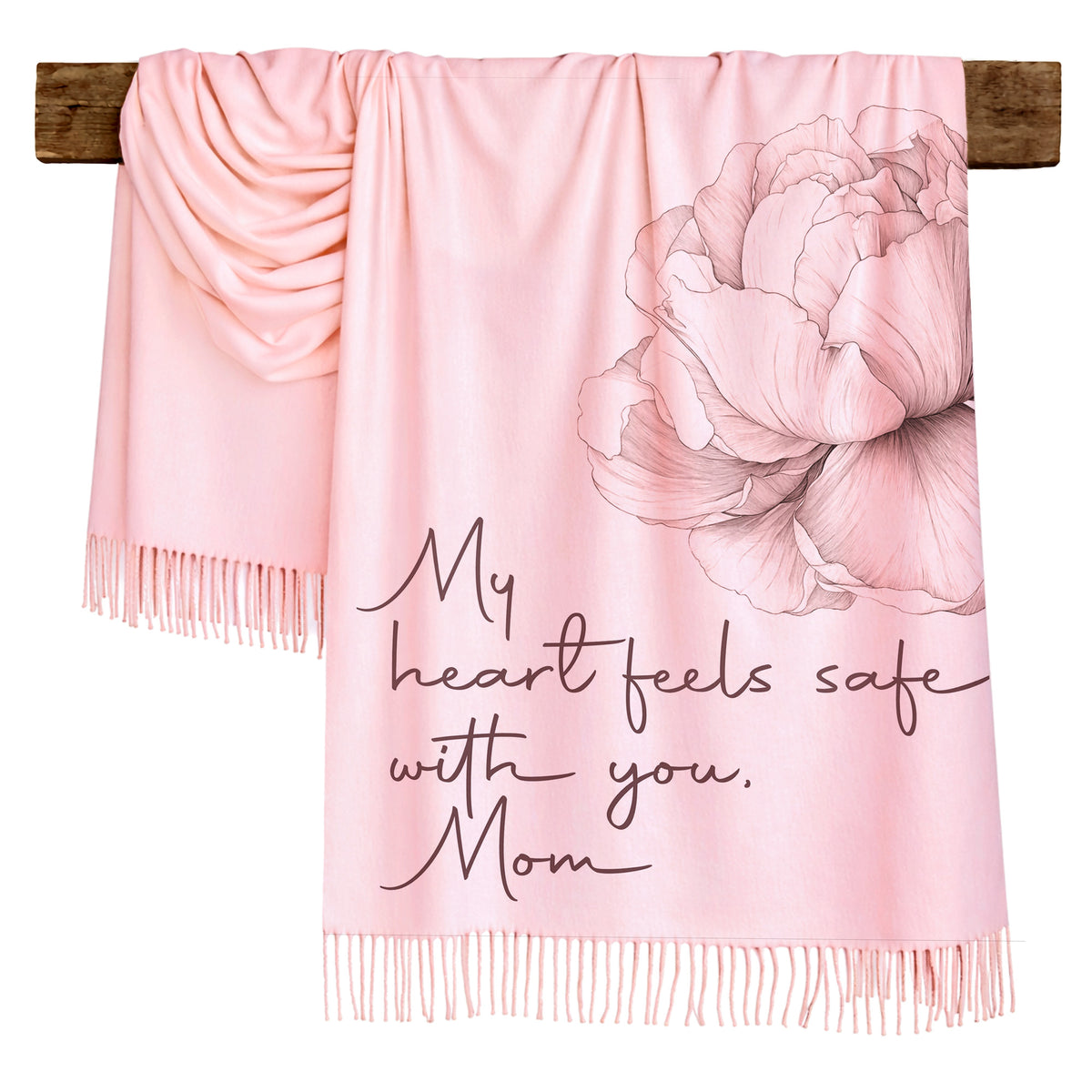 Forever Love Peony Scarf