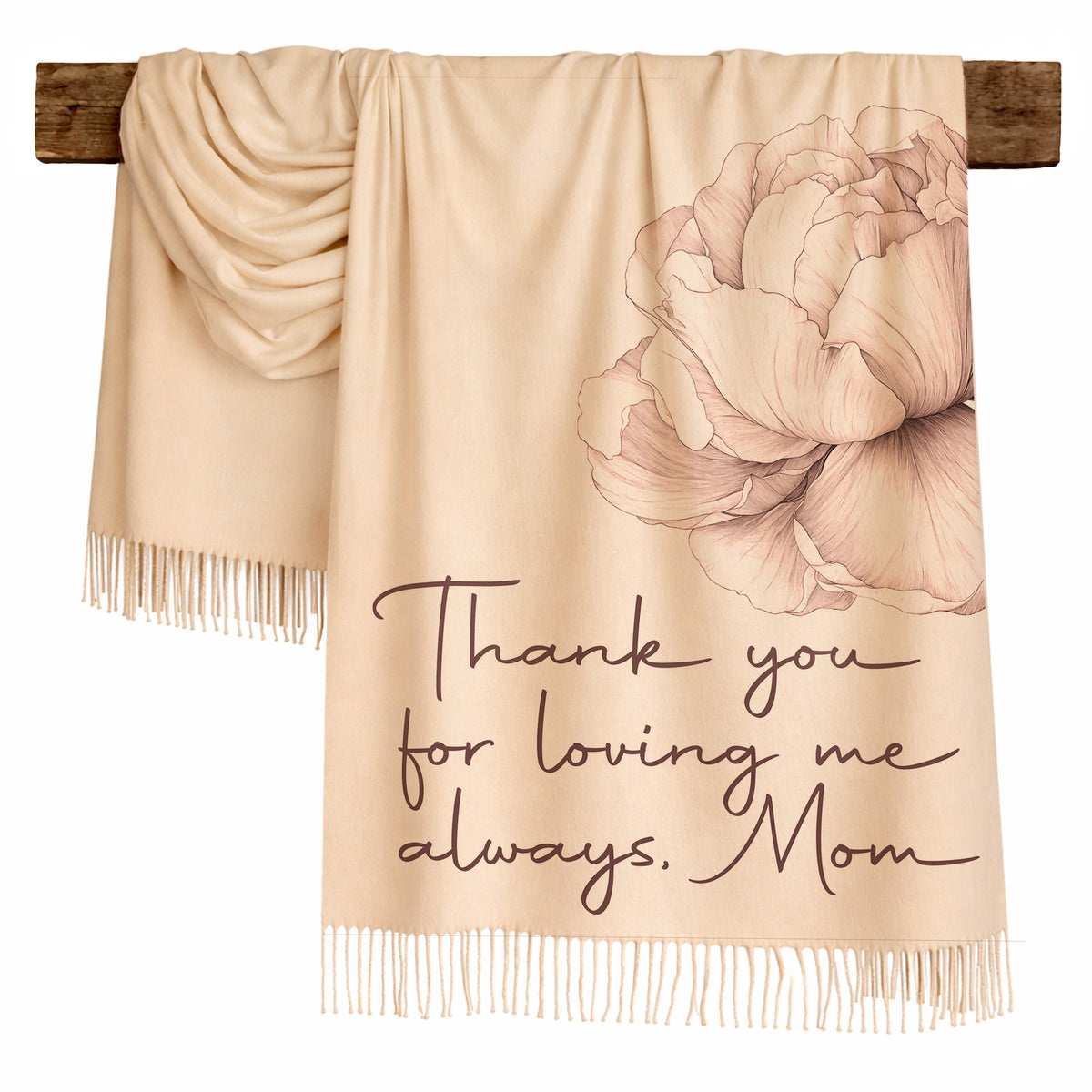 Forever Love Peony Scarf