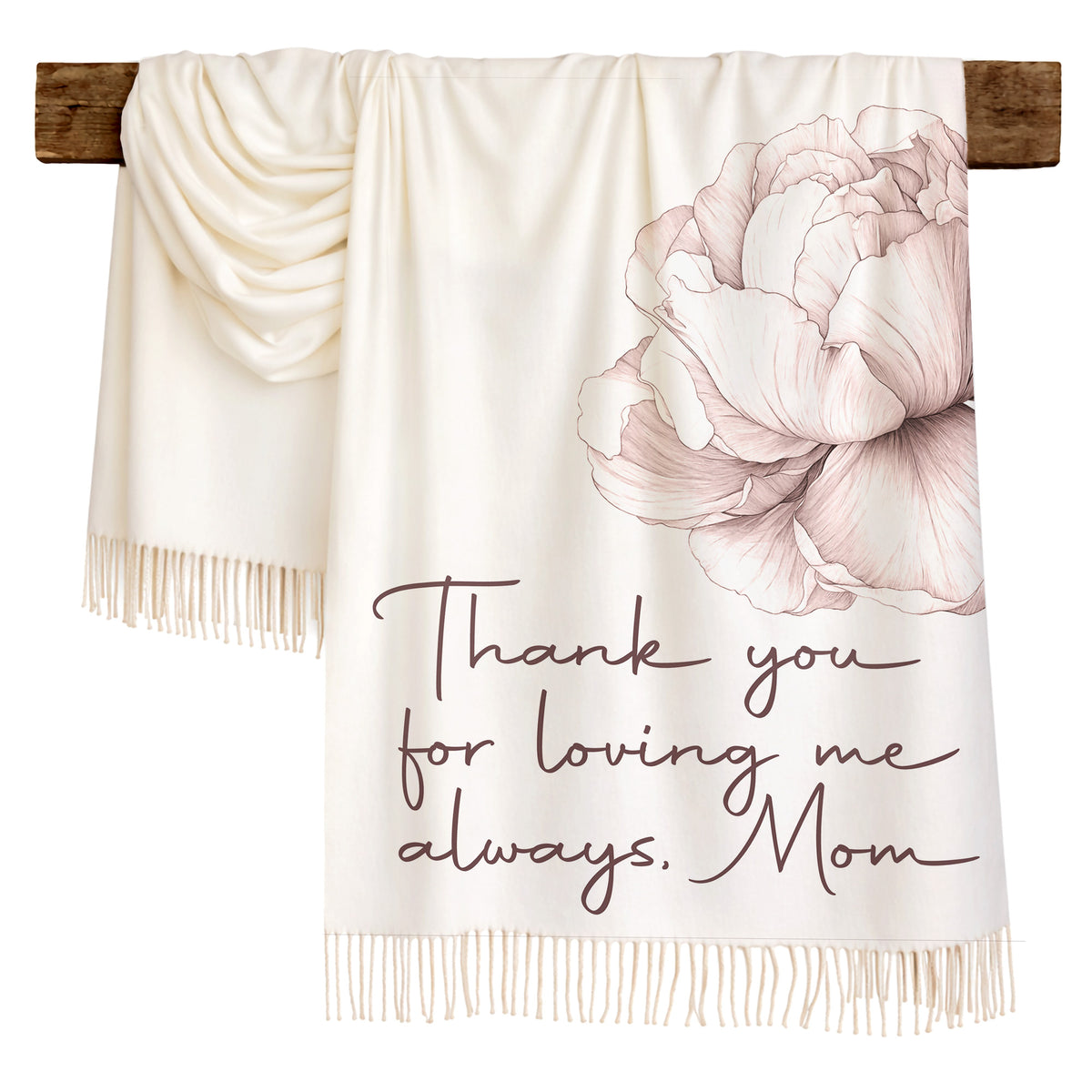 Forever Love Peony Scarf