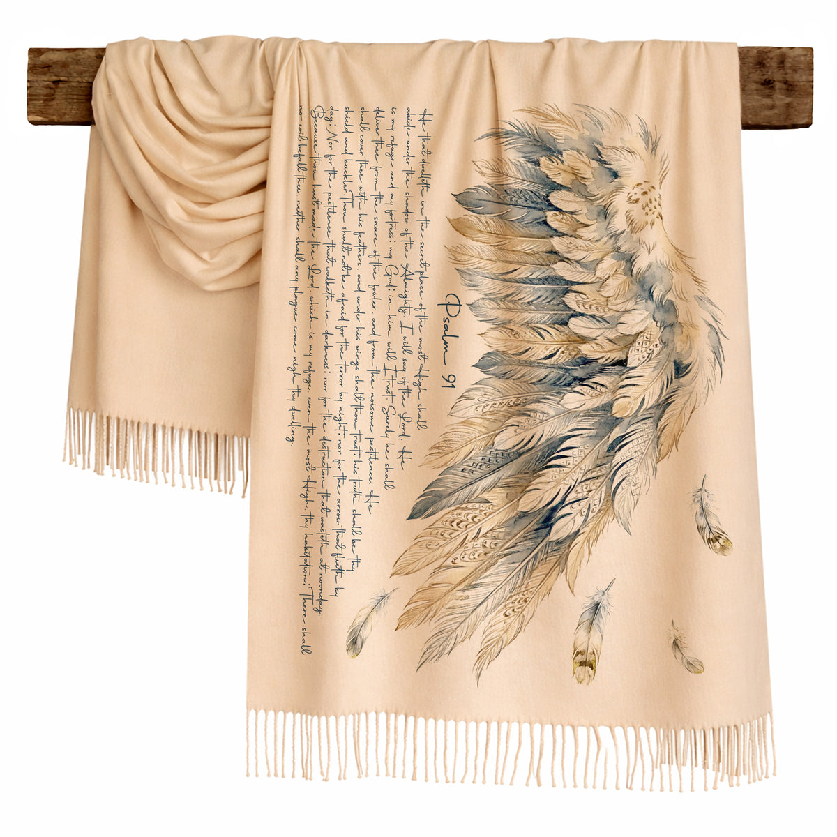 THE BIBLE VERSES Psalm 23 Scarf