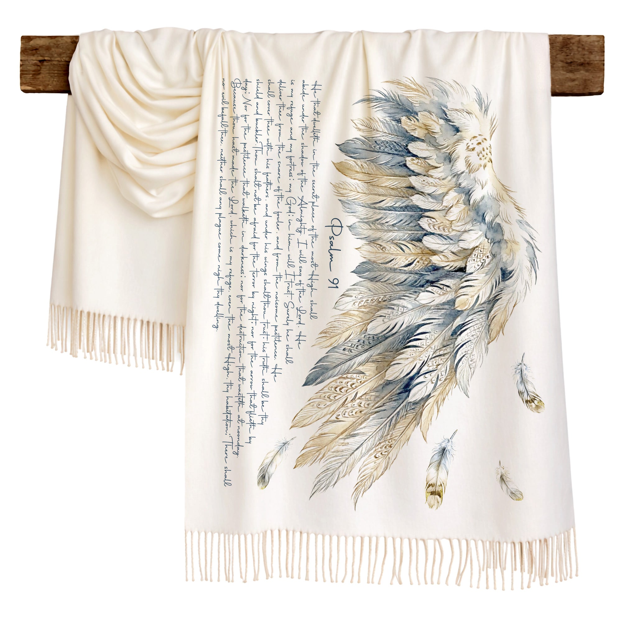 THE BIBLE VERSES Psalm 23 Scarf