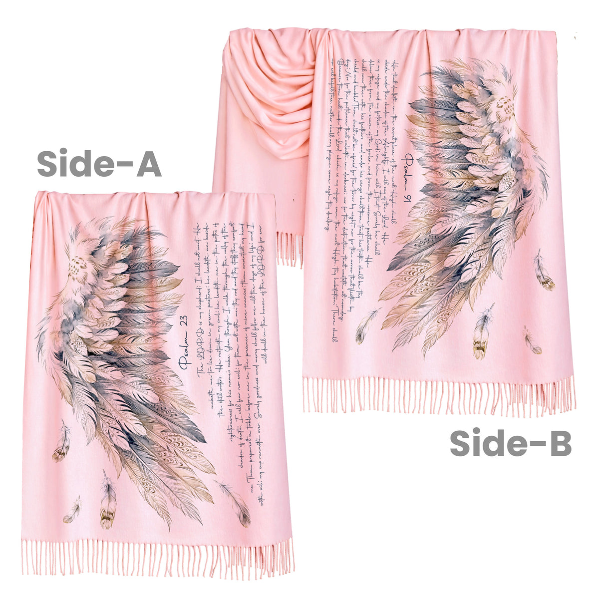 THE BIBLE VERSES Psalm 23 Scarf