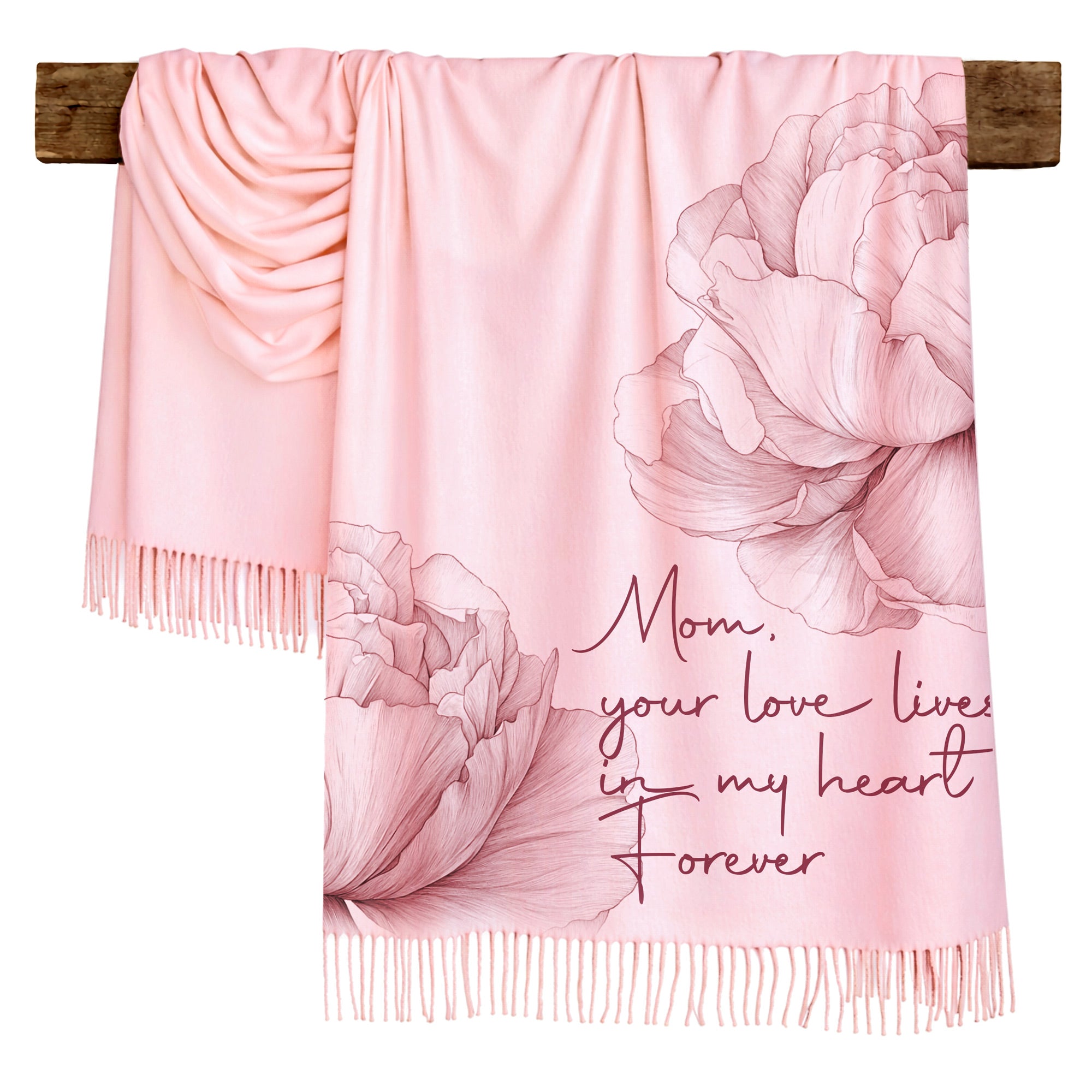 Forever Love Peony Scarf
