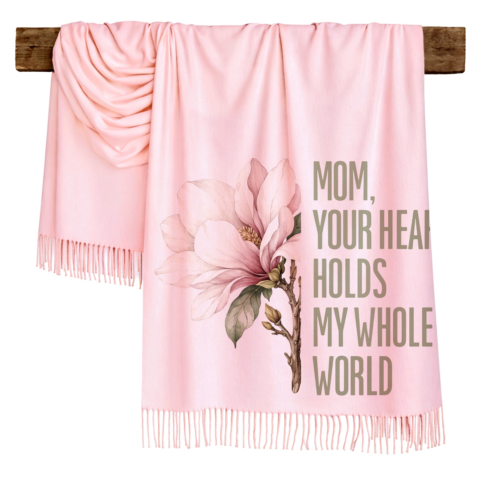 Magnolia Bloom Scarf for Mom
