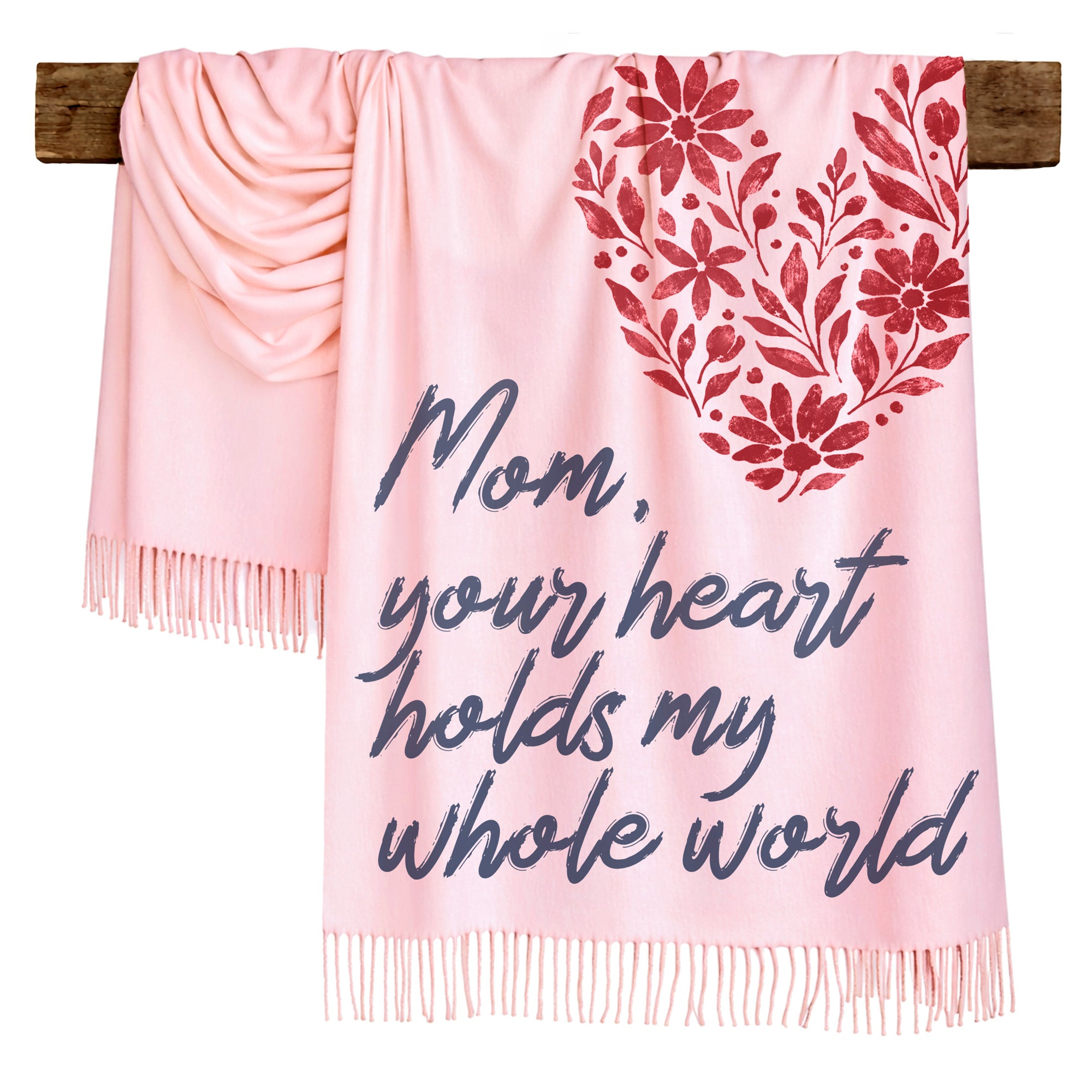 Mother’s Day Heart Love Scarf