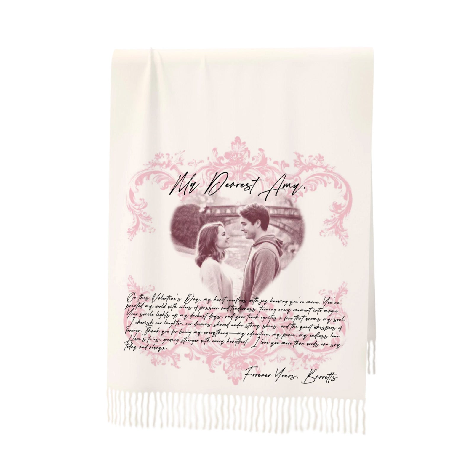 Love Letter Photo Scarf