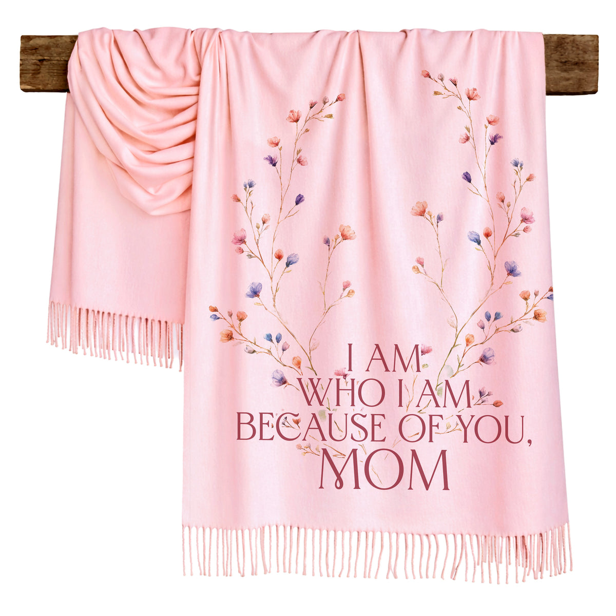 Blossom Wreath Love Scarf for Mom
