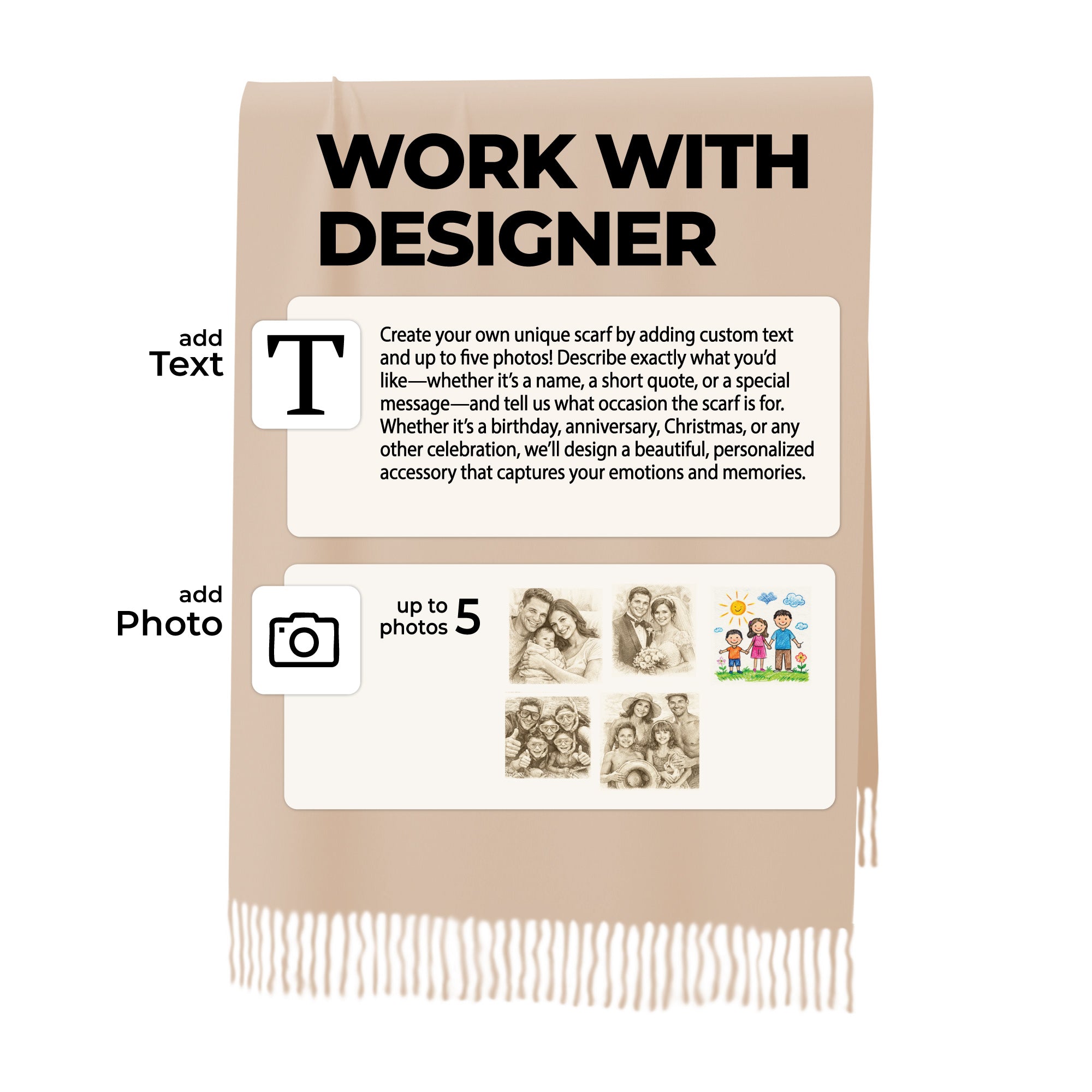 Work With Designer-Scarf