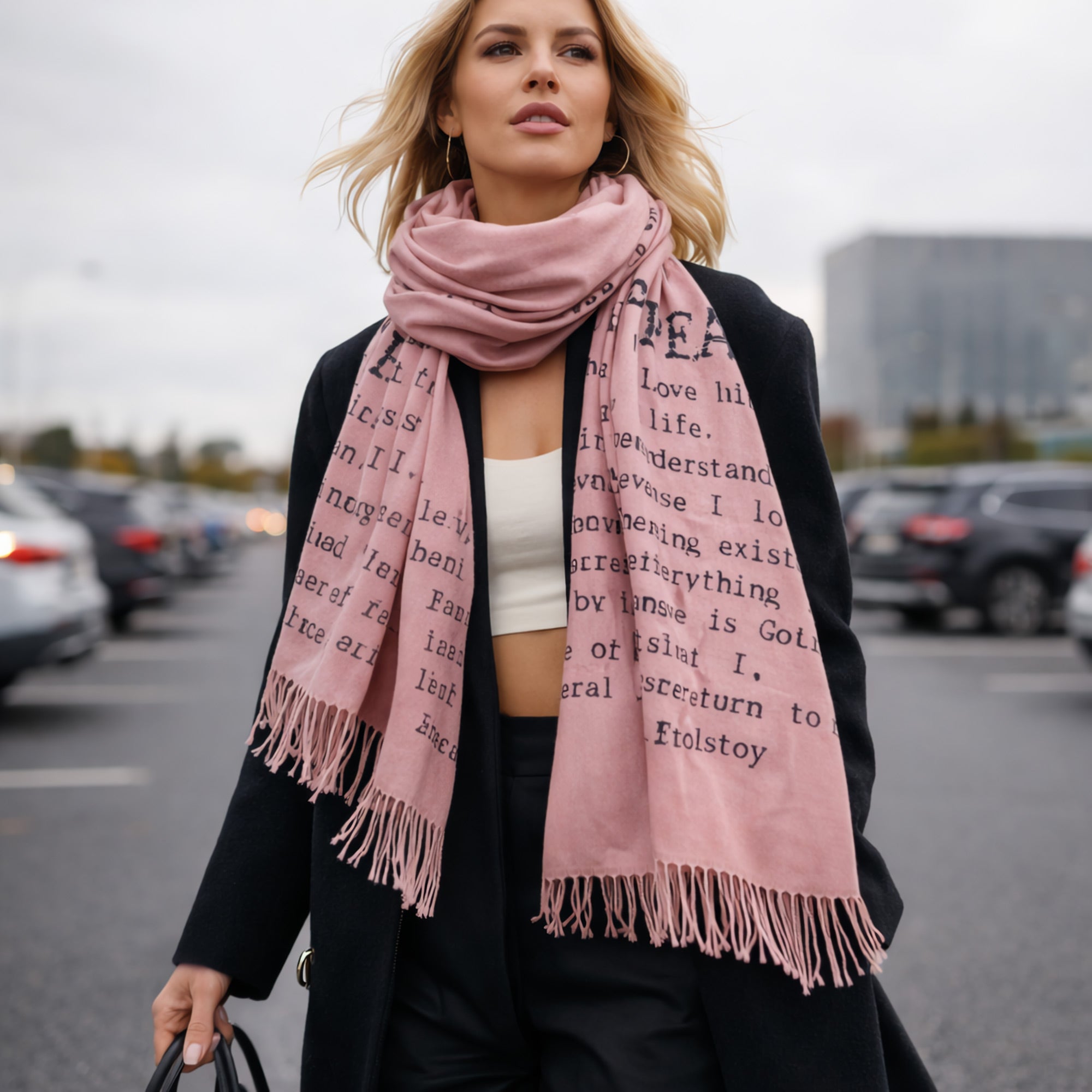 Vintage Typewriter Scarf