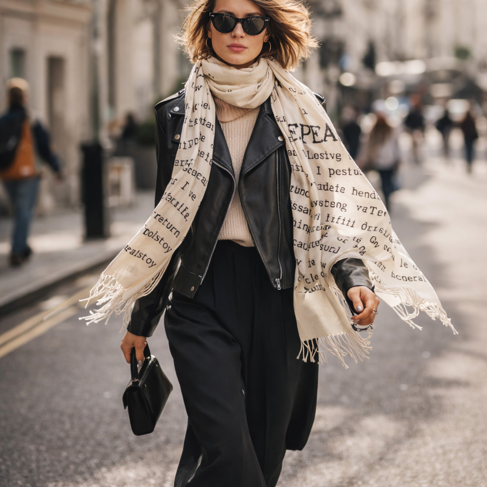 Vintage Typewriter Scarf