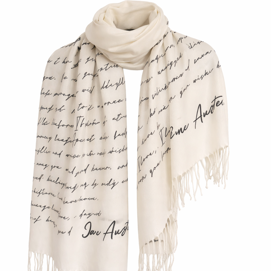 PRIDE AND PREJUDICE Literary Scarf